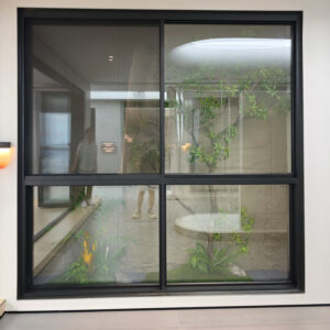 Broken Bridge Aluminum Sliding Window