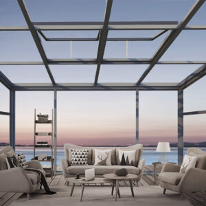 Aluminum Freestanding Sunroom
