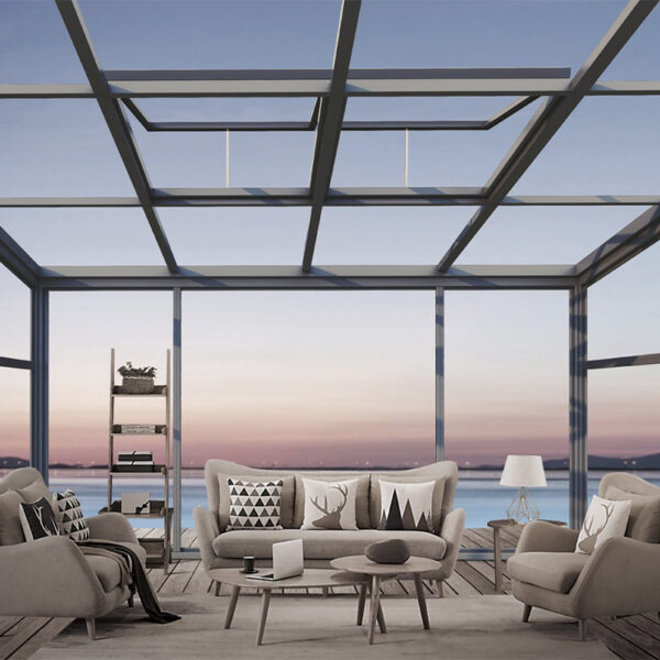 Aluminum Freestanding Sunroom