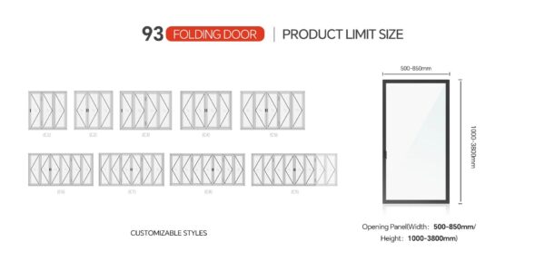 Aluminum Folding Door - Image 7