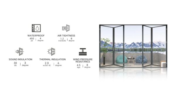 Aluminum Folding Door - Image 11