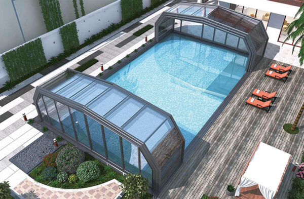 Swimming Pool Cover Enclosure Sunroom